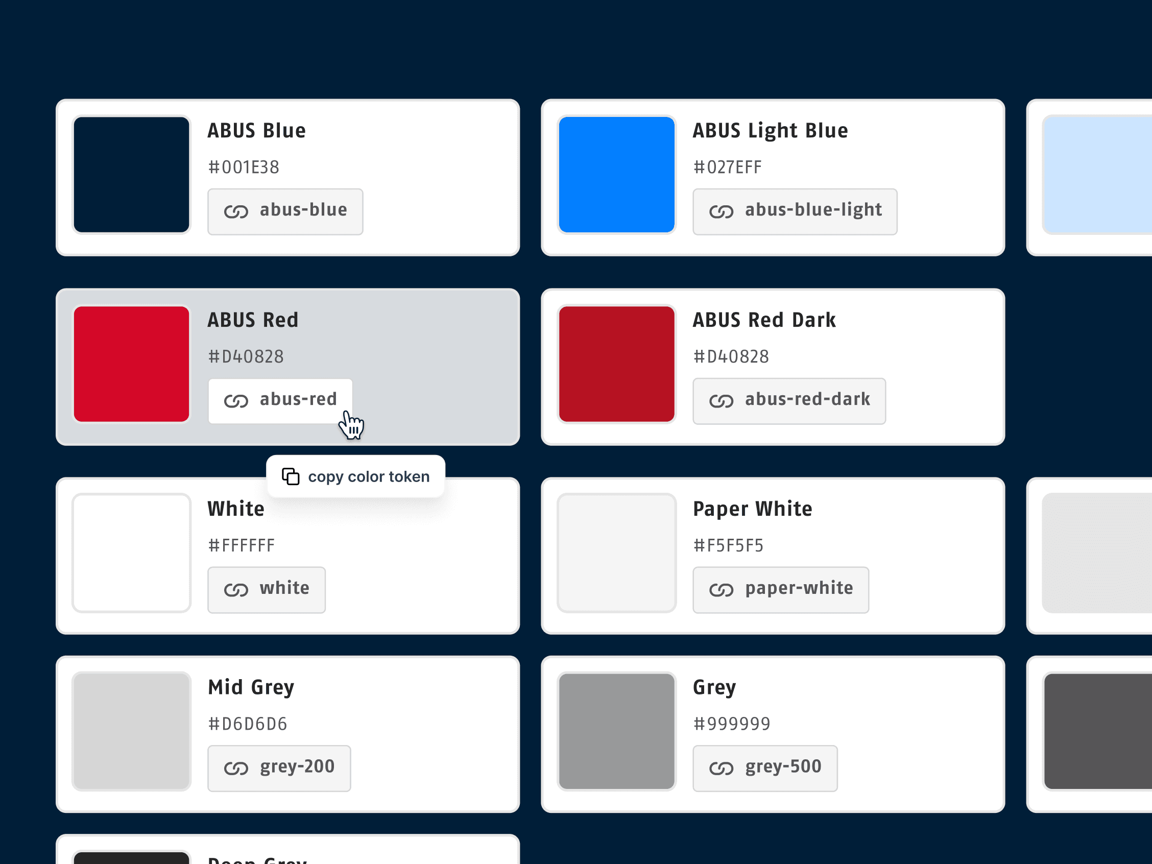 Quantum, the Figma design system for ABUS